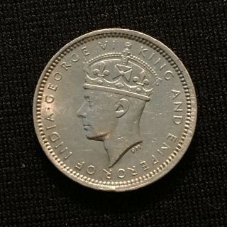 1939 - H Hong Kong 5 Cents George Vi Km 22 Xf