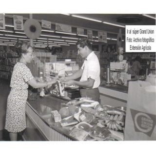 1c GRAN UNION Supermarket USDA FOOD STAMP Token PUERTO RICO Ficha Cupones 1974 - 9 3