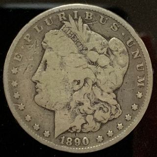 1890 Cc Morgan Silver Dollar Carson City $1 Coin