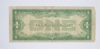 Tough 1928 $1.  00 Funny Back Silver Certificate Monopoly Money - Collectible 754