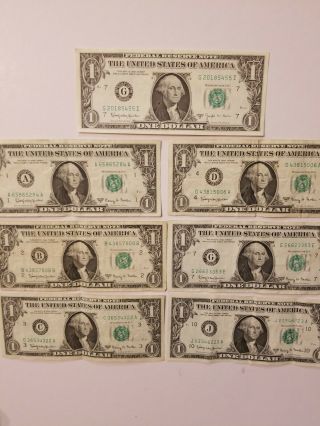 1963 One Dollar Bill 