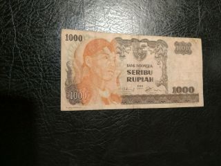 Indonesia Banknote 1000 Rupiah 1968