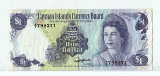Cayman Islands 1 Dollar 1998 F,