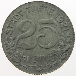 Germany Notgeld 25 Pfennig 1921 Thale Am Harz Top T42 043