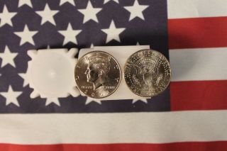 2002 D Kennedy Half Dollar Roll - 20 Coins - Brilliant Uncirculated