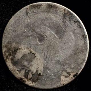 1817 Capped Bust United States Silver 50 Cents Half Dollar. 3