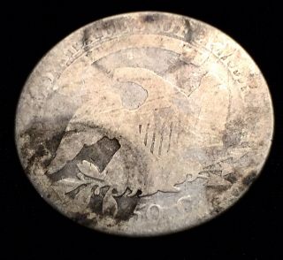 1817 Capped Bust United States Silver 50 Cents Half Dollar. 4
