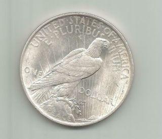 1924 SILVER PEACE DOLLAR 2