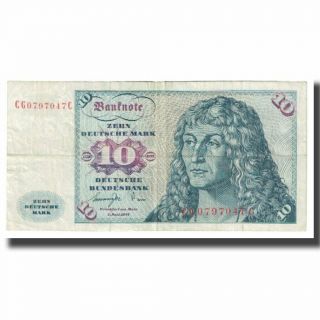[ 612840] Banknote,  Germany - Federal Republic,  10 Deutsche Mark,  1977