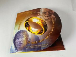 2003 Zealand Lord Of The Rings Six 50 Cent Dark Vs.  Light Character Coin Set