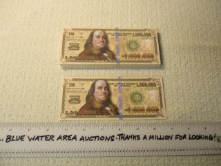 Package Pack Of (100) One Million Dollar Bill Gospel Tract,  $1,  000,  000 Tracts