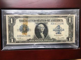$1 1923 Silver Certificate In Hard Case