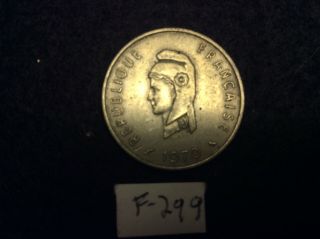 (f - 299) French Afars,  Issas 50 Francs 1970