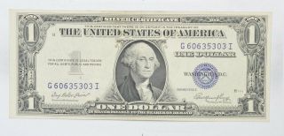 Crisp - 1935 - E United States Dollar Currency $1.  00 Silver Certificate 133