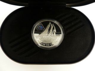 2000 CANADA 20 DOLLARS STERLING SILVER COIN BLUENOSE 2