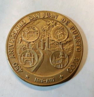450 Aniversario San Juan De Puerto Rico,  Commemorative Coin