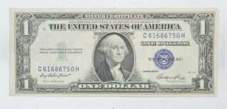 Crisp - 1935 - E United States Dollar Currency $1.  00 Silver Certificate 113