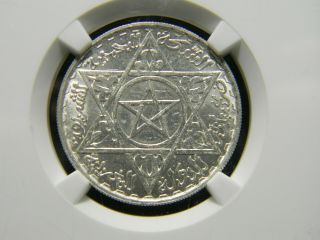 Africa Morocco 1953 200 Francs Ngc Ms 61