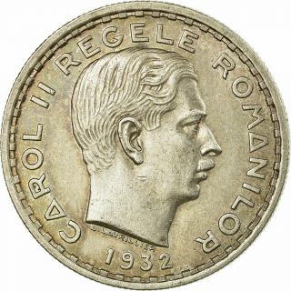 [ 656274] Coin,  Romania,  Carol Ii,  100 Lei,  1932,  Au,  Silver,  Km:52