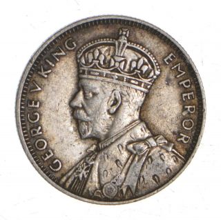 Better - 1934 Mauritius 1/4 Rupee - 2.  9 Grams - World Silver Coin 827