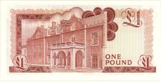 Gibralter 1 Pound Currency Banknote 1988 PMG 65 GEM UNC 3