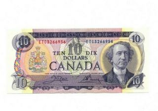 Bank Of Canada 10 Dollars 1971 Xf