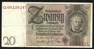 20 Reichsmark From Germany 1929 M2