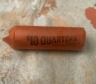Roll Of 40 90 Silver Quarters $10 Face Value