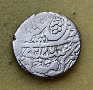 Afghanistan Ah1278 1861 Dost Muhammad 1 Rupee Silver Coin Alb5 Km - 497