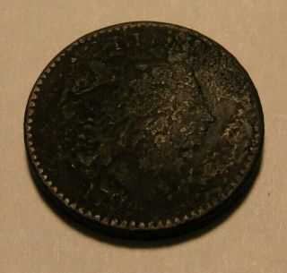 1794 Flowing Hair Large Cent Penny - Detail / Corroded - 261su