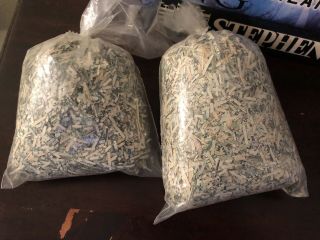 100 Real Shredded Cash Money Currency Kansas City Fed 2 Bags