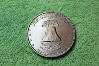 1972 - Token - Medal - Concealing The Liberty Bell - Coin Club Of Allentown,  Pa