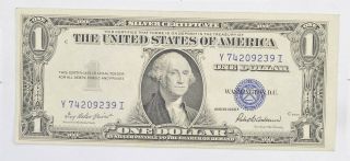 Crisp Unc 1935 - F $1.  00 Silver Certificate Notes - Us Dollar 962