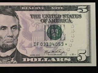 2006 $5 Star Note