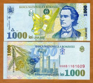 Romania,  1000 (1,  000) Lei,  1998,  P - 106,  Unc