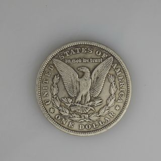 Retro US 1921 Pirate Skull Coins of Nickel Morgan Coin 3
