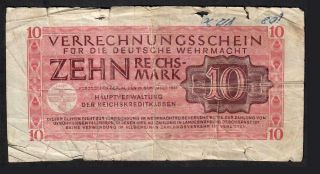 10 Reichsmark From Germany 1944