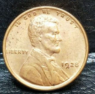 1928 Lincoln Wheat Penny Cent - Brilliant Uncirculated 01