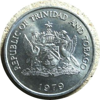 Elf Trinidad & Tobago 1 Dollar 1979 Fao Bird