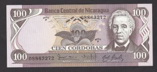 Nicaragua - 100 Cordobas 1984 - Unc