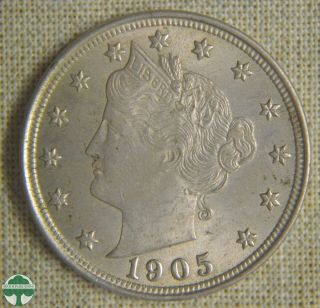1905 Liberty Head Nickel - Uncirculated Details