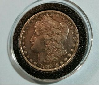 1890 - Cc Carson City Silver Morgan Dollar - - Coin