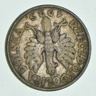 SILVER - WORLD Coin - 1925 Poland 2 Z?ote - 9.  9 Grams - World Silver Coin 596 2