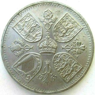 Great Britain Uk Coins,  Crown - Five Shillings 1953,  Coronation,  Elizabeth Ii