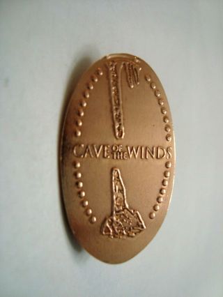 Cave Of The Winds Manitou Springs,  Co - - Elongated Copper Penny
