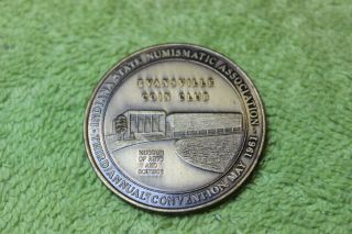 1961 - Token - Medal - Indiana State Numismatic Association - Evansville Coin Club
