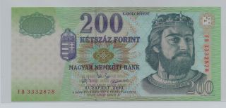 [$] Hungary,  2003,  200,  Gem Unc