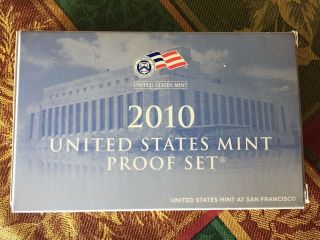 2010 United States Proof Set With - Fourteen (14) Coin Set