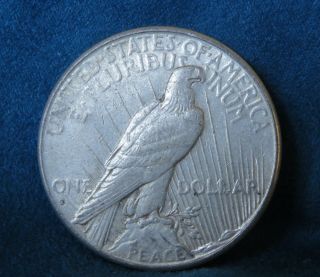 1928 S United States of America Peace Silver Dollar San Francisco 2