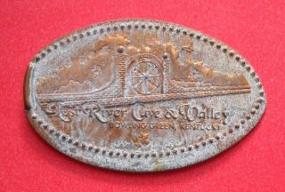 Lost River Cave Valley Elongated Penny Bowling Green Ky Usa Cent Souvenir Coin